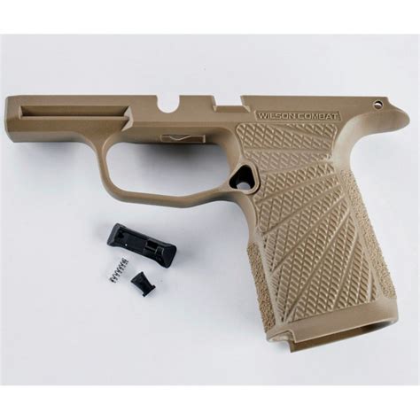 These grip modules come with factory SIG-SAUER magazine release,. . Wilson combat p365xl grip module tan